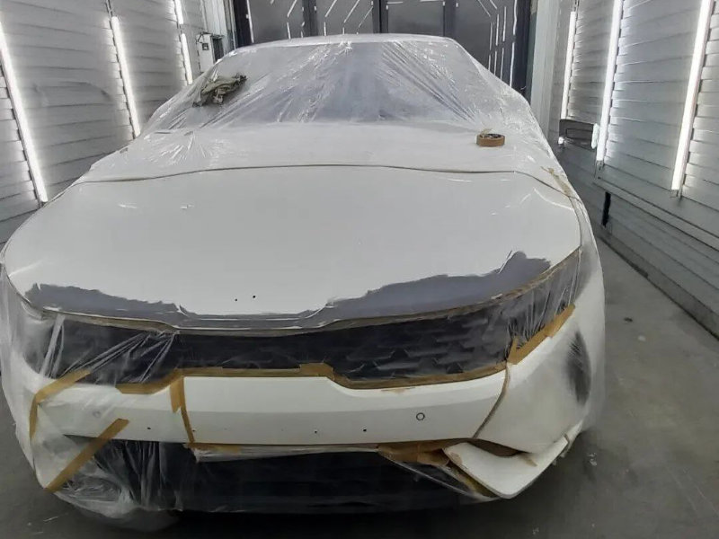 подготовка краска