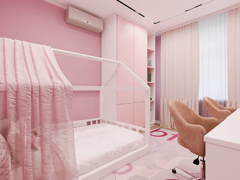 Дизайн проект квартиры 75 м2 в стиле смешанном стиле