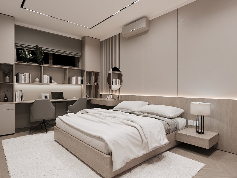 Дизайн проект квартиры 75 м2 в стиле смешанном стиле