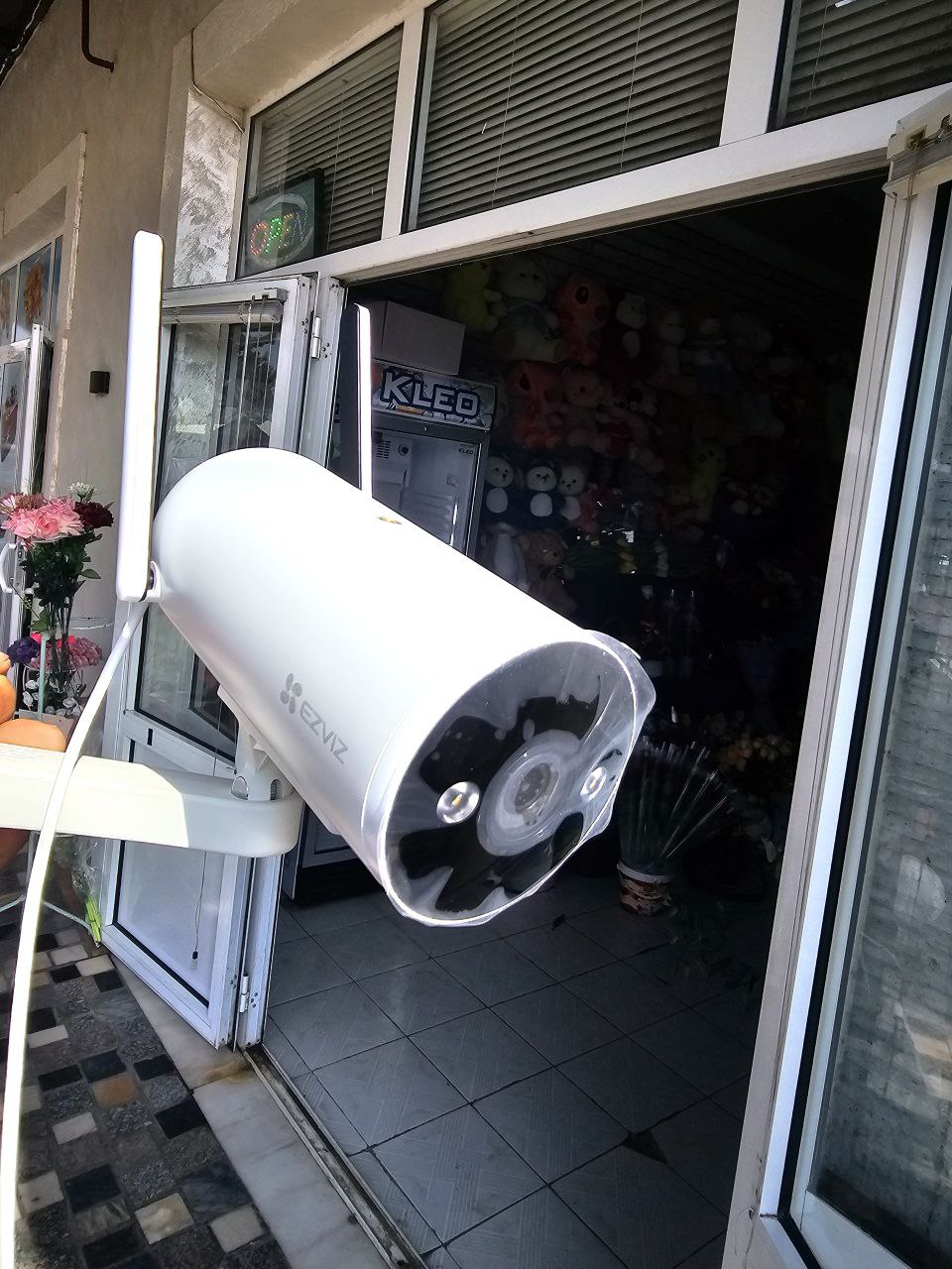 Установка камеры