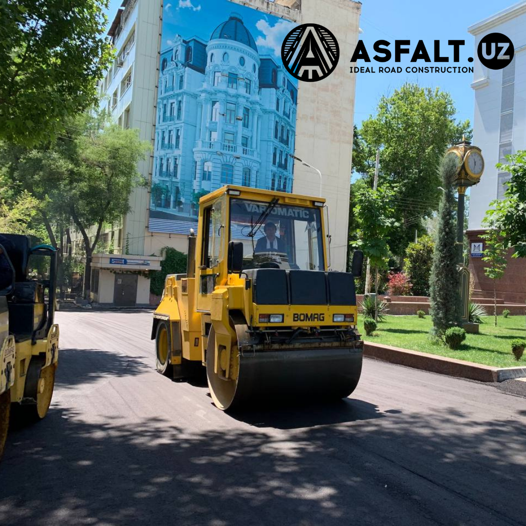 Асфальтирование дорог в Ташкенте