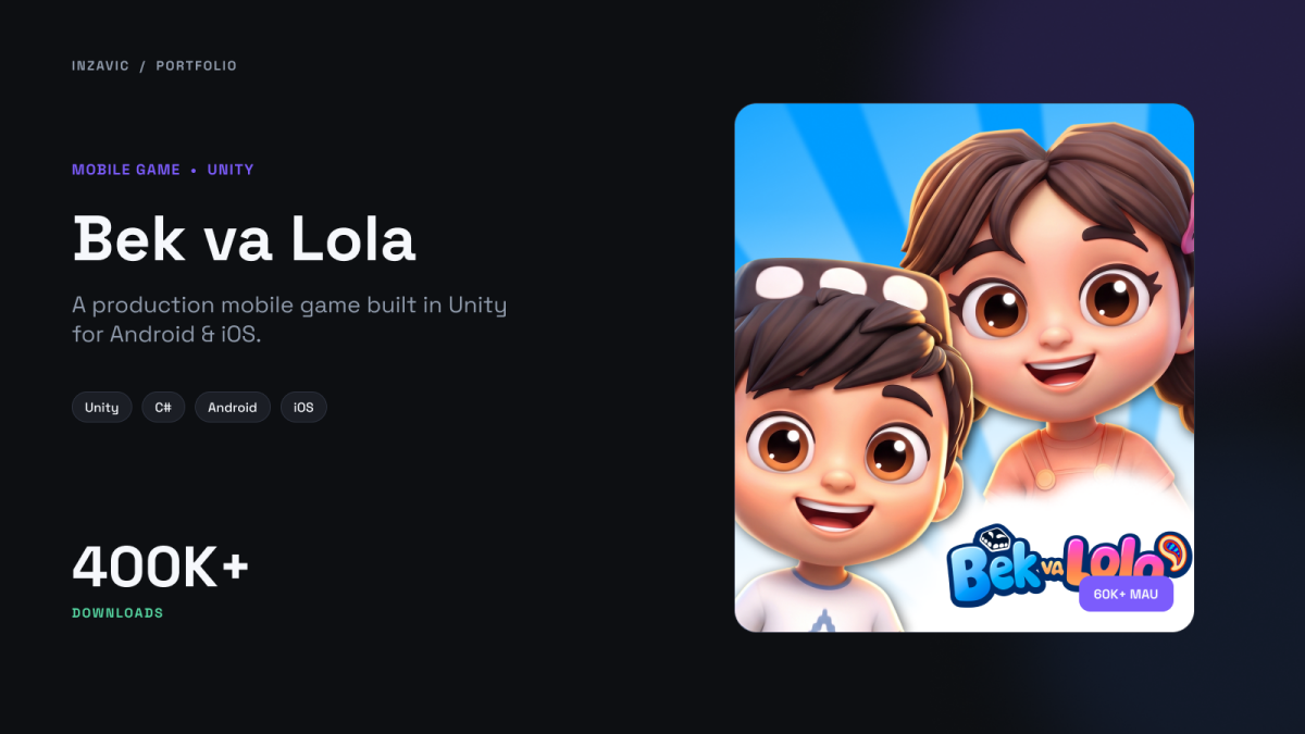 Bek va Lola Game