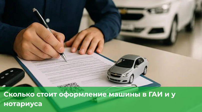 Оформление автомобиля в ГАИ 2026 году