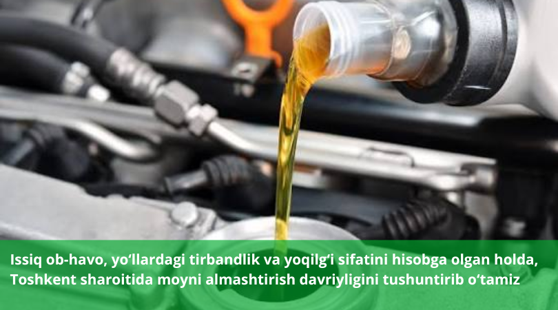 Ishlab chiqaruvchi 15 000 km deydi, qo&lsquo;shni har 5 000 kmda almashtiradi, usta esa 7 500 kmni tavsiya qiladi.