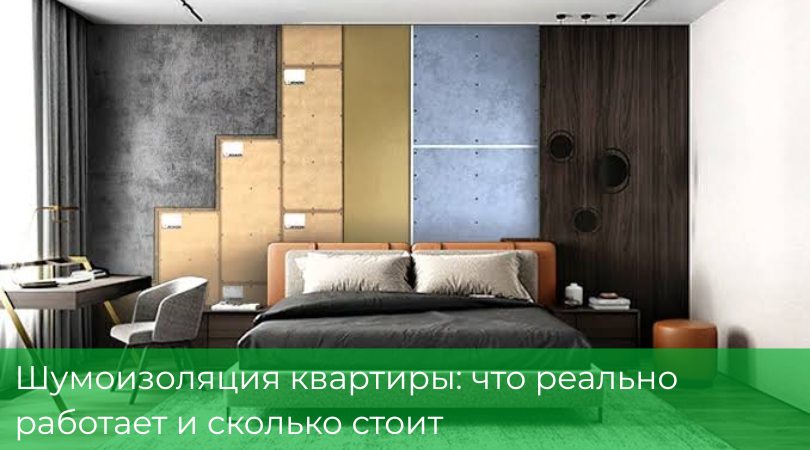 Почему в квартире так слышно, какие материалы дают реальный эффект и сколько стоит нормальная шумоизоляция.
