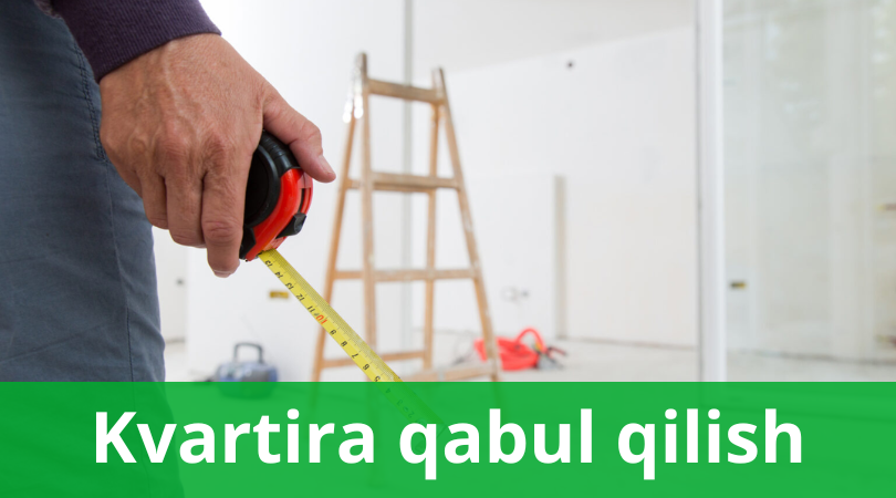 Yangi qurilgan kvartirani qabul qilish chek-listi 