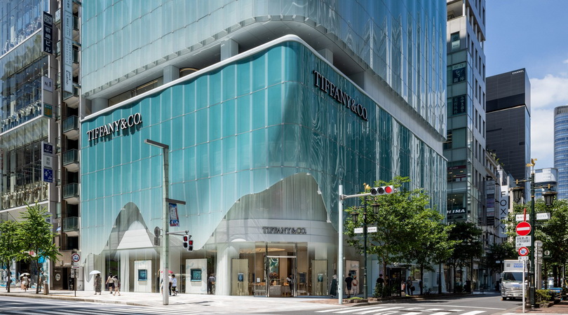 Tiffany & Co в Токио: фасад, который оживает &ndash; архитектурное вдохновение