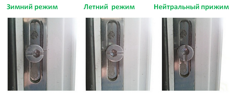 Зимний режим на пластиковых фото