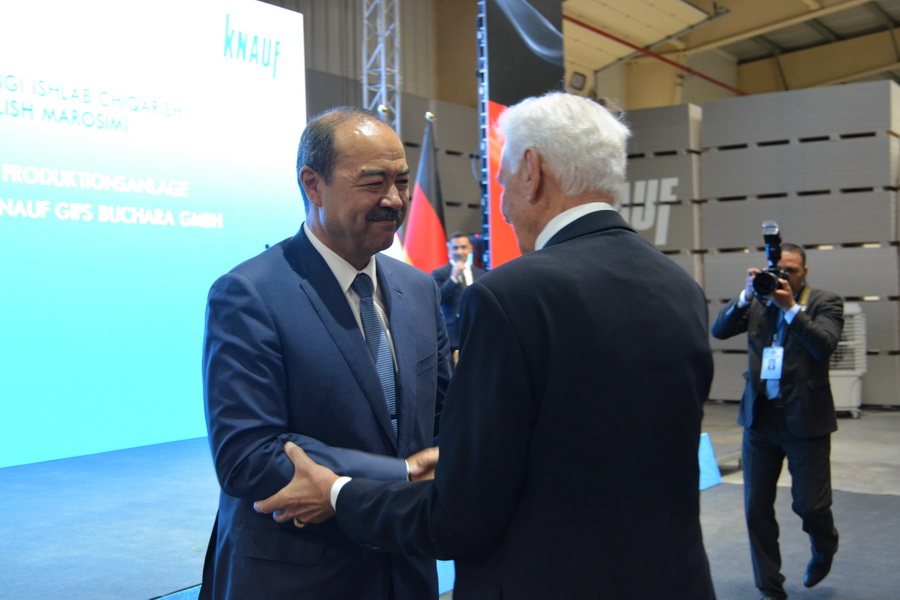 КНАУФ расширяет производственные мощности в Узбекистане