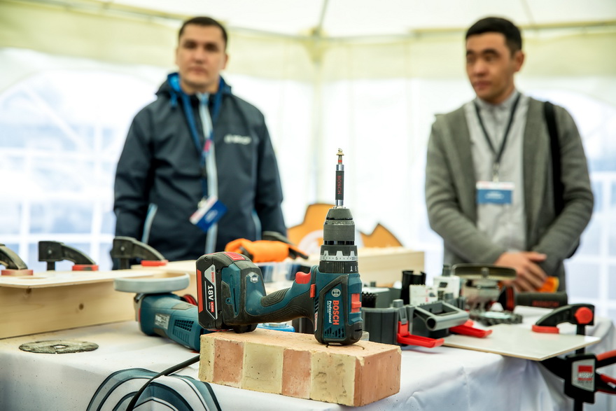 Инструменты Bosch на выставке UzBuild