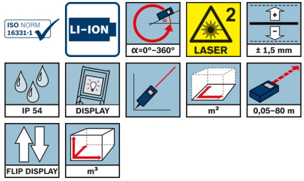 Bosch GLM 80 + R 60 Professional