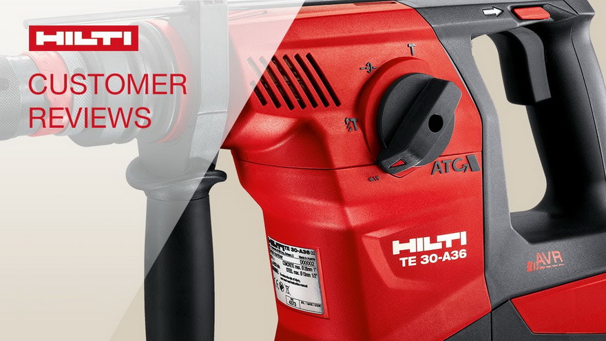 Мощнейший перфоратор Hilti TE 30-A36