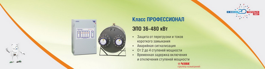 Электрокотлы класса Профессионал